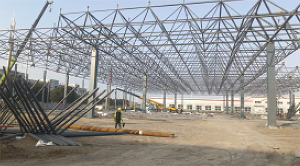 东风汽车新能源焊装冲焊车间