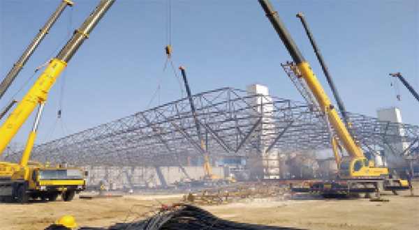 三期兰炭新增焦棚